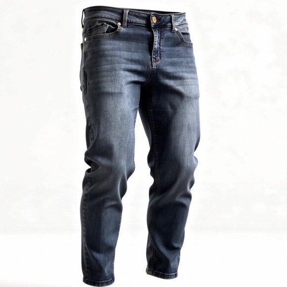 Seven 7 Womens Dark Wash Booty Shaper Jeans Size 16 Made In China - Picture 1 of 7